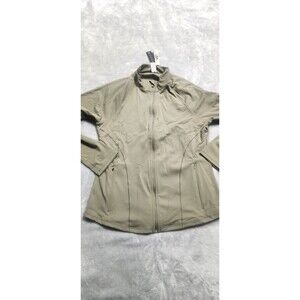 NWT Victoria's Secret Large Green VSX Elevate Full Zip Jacket